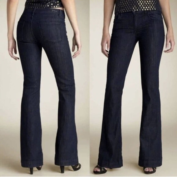 Citizens Of Humanity Denim - COH Citizens of Humanity Hutton Mid Rise Wide Leg Trouser Jean Sz 29 W 30 x L 34